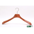 High-End Widen Shoulder Solid Wooden Coat Hanger